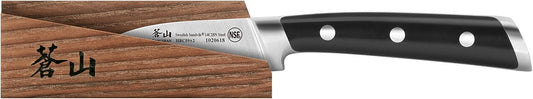 Cangshan TS Series 1020625 Swedish 14C28N Steel Forged 2.75-Inch Peeling Knife and Wood Sheath Set