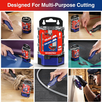 100-Pack Utility Knife Blades