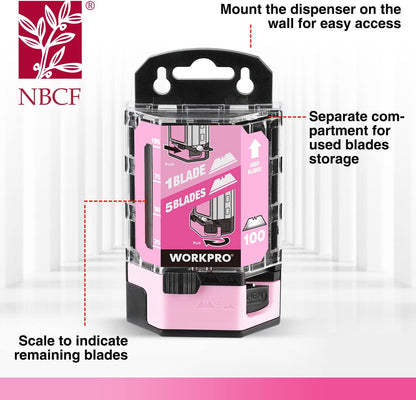 100-Pack Utility Knife Blades