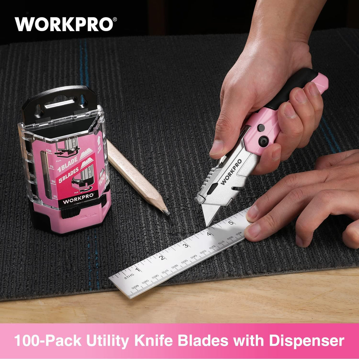 100-Pack Utility Knife Blades