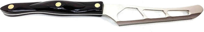 1374627 Traditional Cheese Knife, Classic Dark Brown