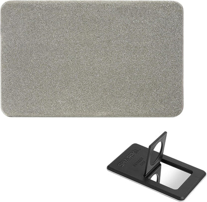 113N Credit Card-Sized Diamond Sharpening Stone, Coarse 325 Grit | Pocket Knife & Tool Sharpener, Portable and Convenient, On-the-Go Use