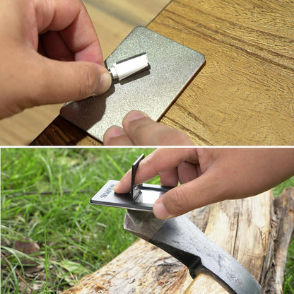 113N Credit Card-Sized Diamond Sharpening Stone, Coarse 325 Grit | Pocket Knife & Tool Sharpener, Portable and Convenient, On-the-Go Use