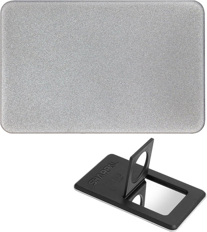 113N Credit Card-Sized Diamond Sharpening Stone, Coarse 325 Grit | Pocket Knife & Tool Sharpener, Portable and Convenient, On-the-Go Use