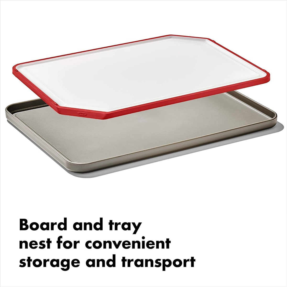Outdoor Kitchen Cutting Board & Tray,White