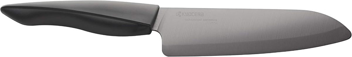 INNOVATIONblack Kitchen Chef's Santoku: All-Purpose Ceramic Blade