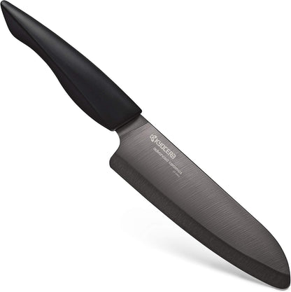 INNOVATIONblack Kitchen Chef's Santoku: All-Purpose Ceramic Blade