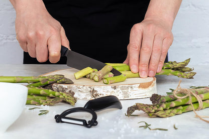 INNOVATIONblack Kitchen Chef's Santoku: All-Purpose Ceramic Blade