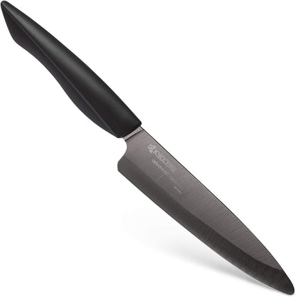 INNOVATIONblack Kitchen Chef's Santoku: All-Purpose Ceramic Blade