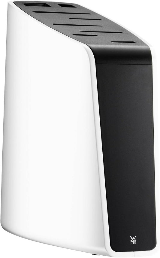 8 Slot Knife Block, White