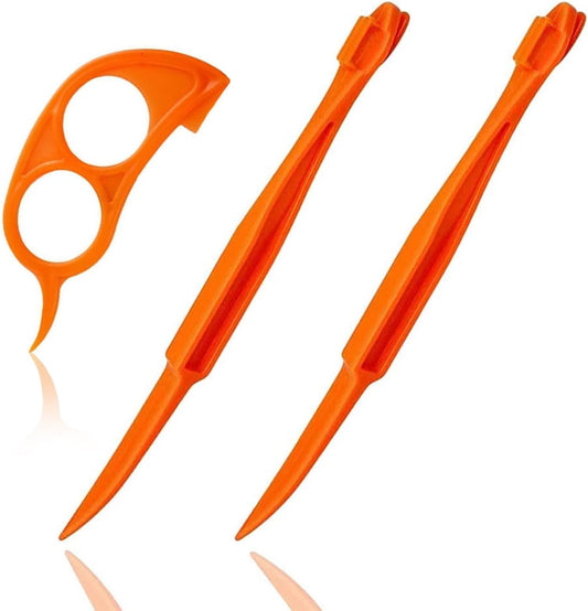 Orange Peeler Tools Citrus Peel Cutter Plastic Fruit Vegetable Slicer Cutter Lemon Peeler Opener Remover Fruit Tools Kitchen Accessories Cooking Knife Kitchen Gadgets (3)