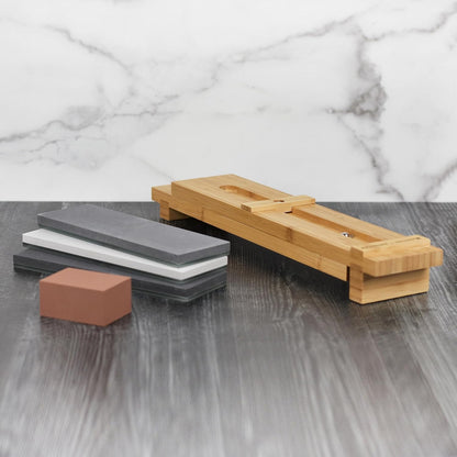 KRAMER 6-pc Glass Water Stone Sharpening Set