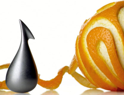 Apostrophe GCH02 - Design Orange Peeler Accessory, Stainless Steel, Matte