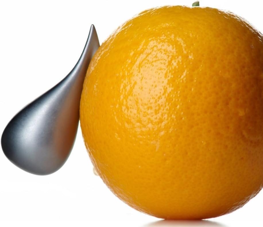Apostrophe GCH02 - Design Orange Peeler Accessory, Stainless Steel, Matte