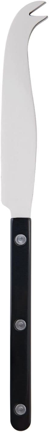 Cheese Knife 9.4 inches - Bistrot Collection - All Cheeses - Stainless Steel & Nylon - Dishwasher Safe - Navy Blue - Brilliant Finish