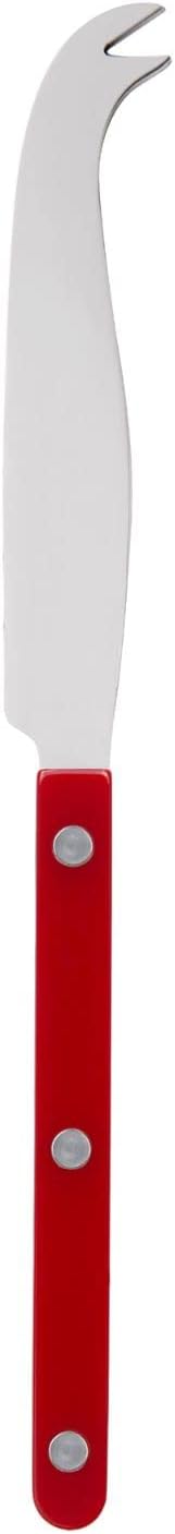 Cheese Knife 9.4 inches - Bistrot Collection - All Cheeses - Stainless Steel & Nylon - Dishwasher Safe - Navy Blue - Brilliant Finish