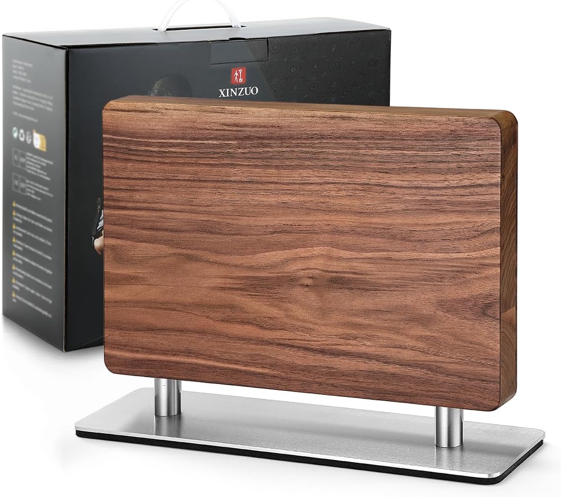 In-drawer Knife Block, Natural Acacia Knife Drawer Oganizer, Insert-Kitchen Storage Holder, 11 Slots, Holds up to 11 Various Size Knives, Countertop Saving&Knife Protective