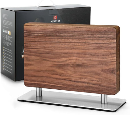 In-drawer Knife Block, Natural Acacia Knife Drawer Oganizer, Insert-Kitchen Storage Holder, 11 Slots, Holds up to 11 Various Size Knives, Countertop Saving&Knife Protective
