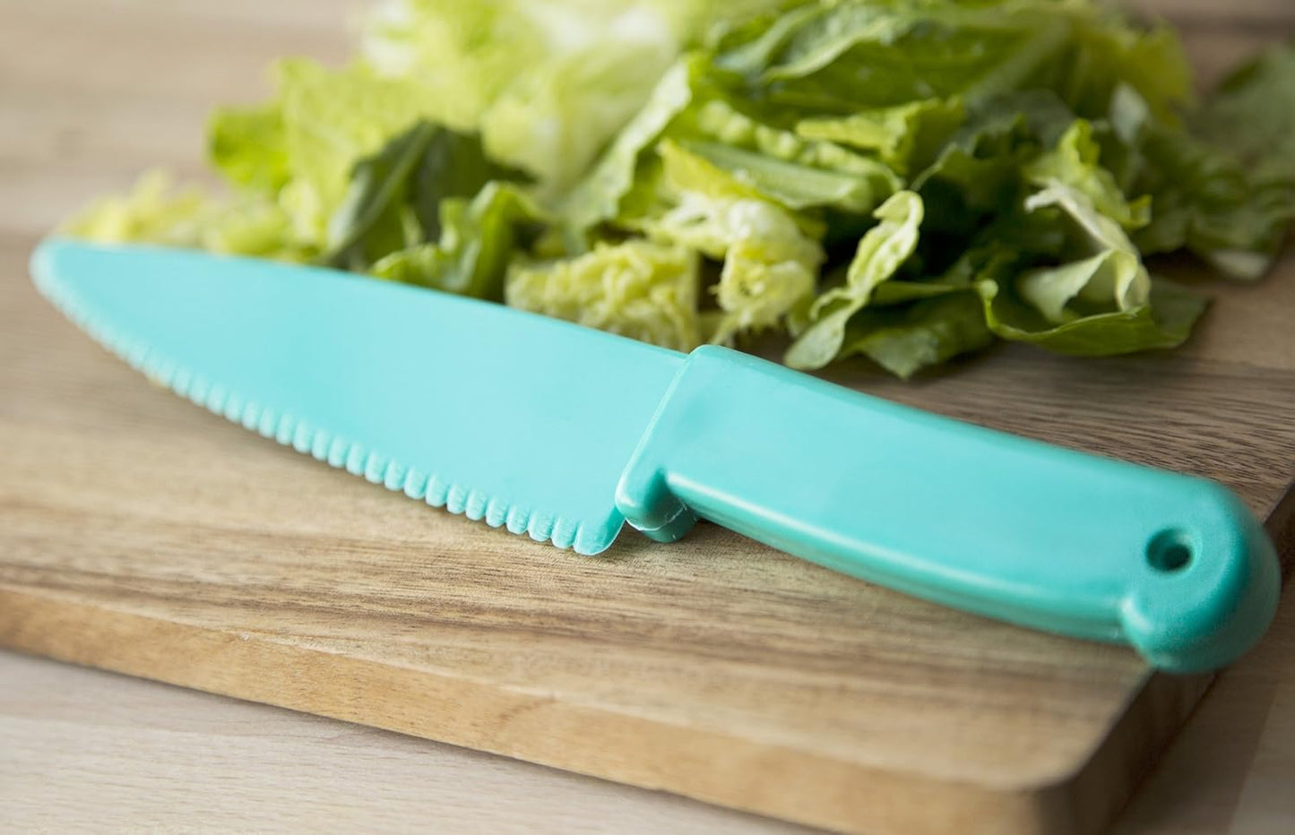 Fox Run Bakeware Safe Knife, Non-Stick Safe Knife For Cake, Brownies & More | Cake & Brownie Cutter Knife That Will Not Damage Your Bakeware | Durable Food Grade Serated Pie & Cake Knife | Baking Gadgets