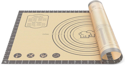 26"x16" Extra Thick Silicone Baking Mat for Pastry and Bread