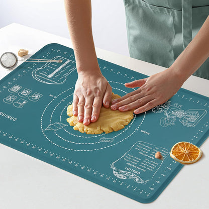 26"x16" Extra Thick Silicone Baking Mat for Pastry and Bread