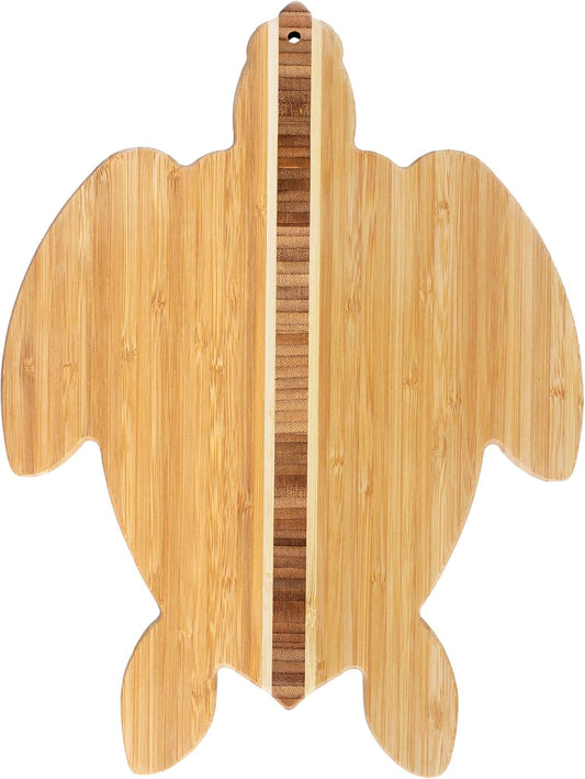 Sea Turtle Shaped Cutting Board and Charcuterie Serving Tray, Great for Wall Display