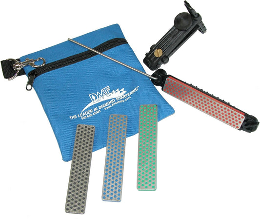 DMT (Diamond Machining Technology) 4 Whetstone Aligner Quick Edge Diamond Sharpening Kit (AKEFCX)