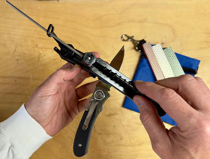 DMT (Diamond Machining Technology) 4 Whetstone Aligner Quick Edge Diamond Sharpening Kit (AKEFCX)