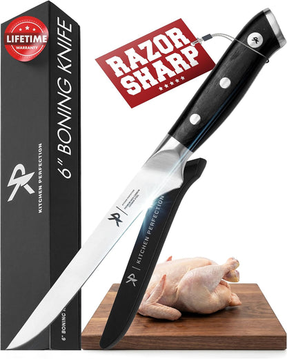 12" Brisket Knife for Carving & Slicing Meat - BBQ Gifts
