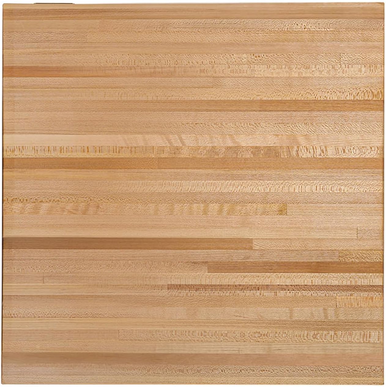 Butcher Block Countertop, 60 x 25 Inches, USA Grown Solid Hard Maple Hardwood, for Kitchen Island, Laundry Room, RV, Camper, Office Desk, Bar Table, Prefinished with Food-Safe Oil, 1.5" Thick