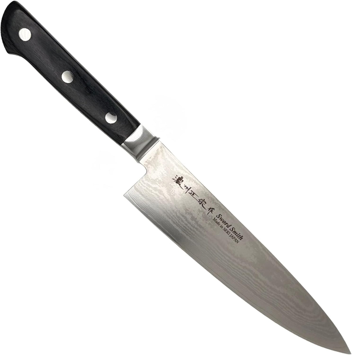 Satake Cutlery 8-Inch Japanese Damascus Chef Knife, VG10 Gyuto, Seki Japan