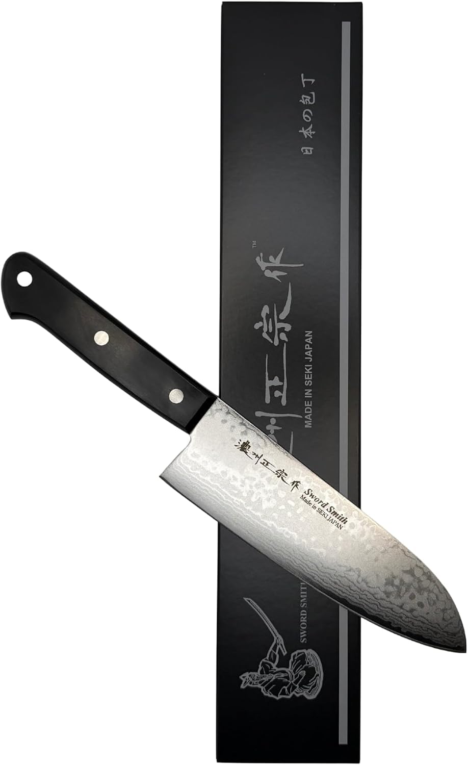 Satake Cutlery 8-Inch Japanese Damascus Chef Knife, VG10 Gyuto, Seki Japan