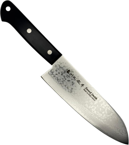 Satake Cutlery 8-Inch Japanese Damascus Chef Knife, VG10 Gyuto, Seki Japan