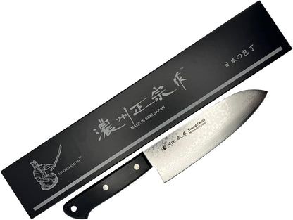 Satake Cutlery 8-Inch Japanese Damascus Chef Knife, VG10 Gyuto, Seki Japan