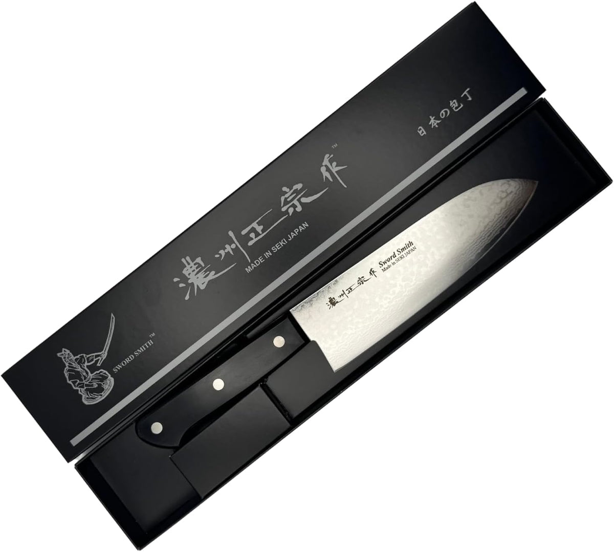 Satake Cutlery 8-Inch Japanese Damascus Chef Knife, VG10 Gyuto, Seki Japan