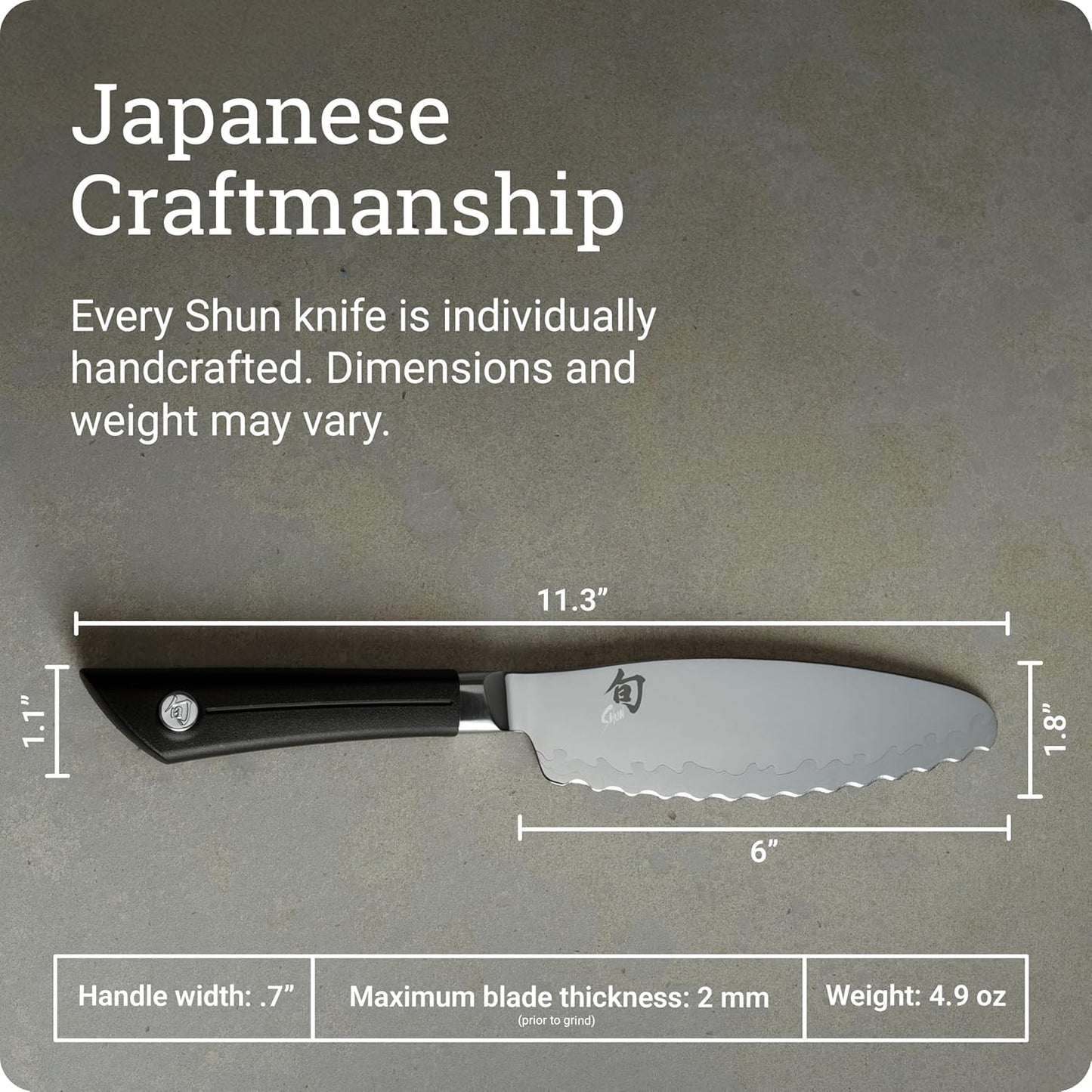 Sora 6" Ultimate Utility Knife, Handcrafted Japanese Kitchen Knife, VG10 Steel Edge and 420J Stainless Steel Blade, Balanced Handle, Precision and Sharpness for Professional and Home Chefs
