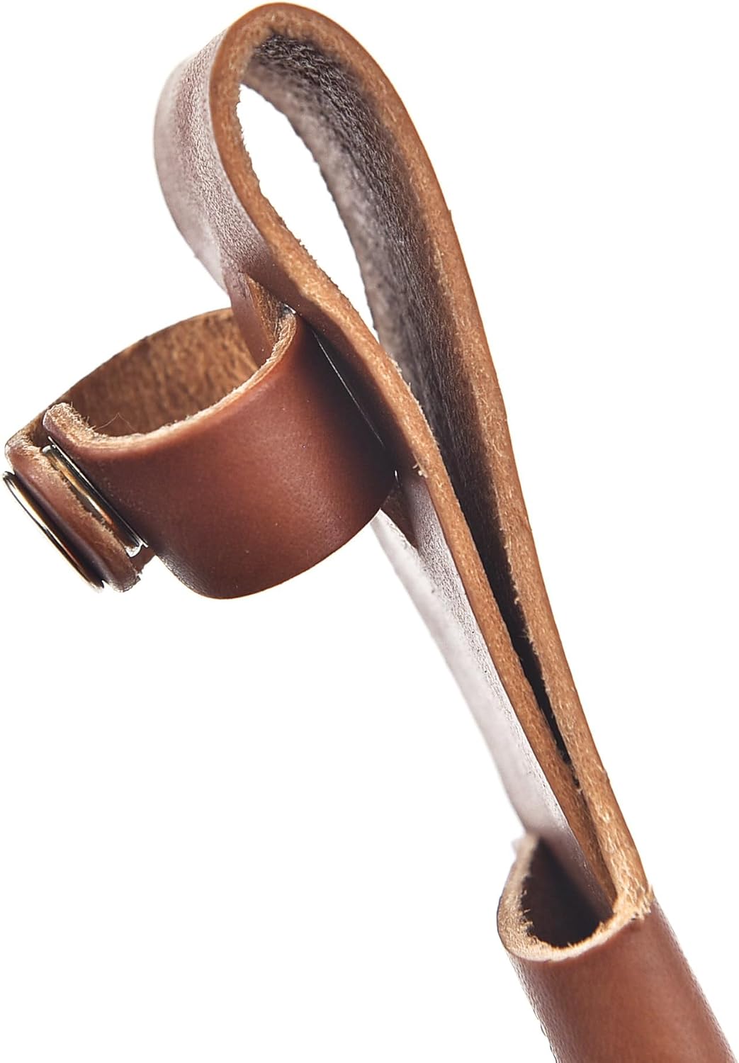 Genuine Leather Knife Sheath for Fixed Blade 6 Inch Knives - Brown Basket Weave Sheaths with Belt Holder