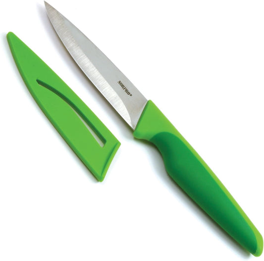 Grip-EZ 2-Piece 3.5 Paring and 5-Inch Tomato/Utility Knife Set, One Size, Multicolored (1218)