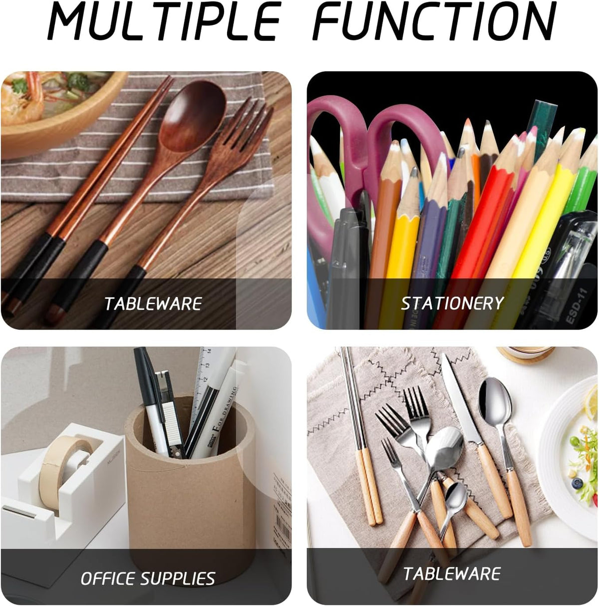 5Pcs 6x26 CM/2.4x10.2 Inch Straw Carrying Case Portable Travel Drawstring Bag Cutlery Pouch Cloth Bag Japanese Tableware Pouch for Spoon Knives Forks Chopsticks