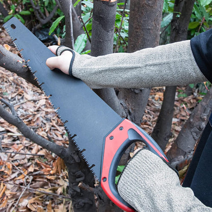 2 Pairs Cut Resistant Garden Sleeves Protective Arm Gardening Sleeves for Men & Women with Thumb Hole, 18 inch Arm Guards for Thin Skin, Gardening, Cutting, Pet Grooming