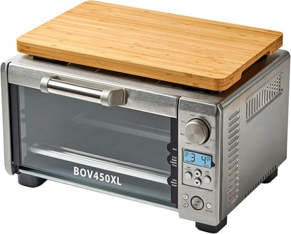 Cutting board Compatible with Breville BOV800XL/845BSS/860BSS Smart Oven Air Fryer, Accessories for Countertop Convection Oven, Heat Resistant Silicone Feet, Creates Storage Space, Protects Cabinets