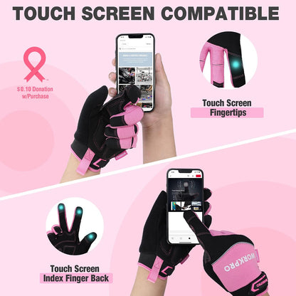 Safety Work Gloves, Mechanic Working Gloves for Men Women, Touch Screen, Terry Fabric, Non-Slip