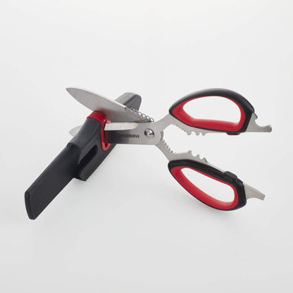 Self-Sharpening Stainless Steel All-Purpose Shears with Edgekeeper Sleeve