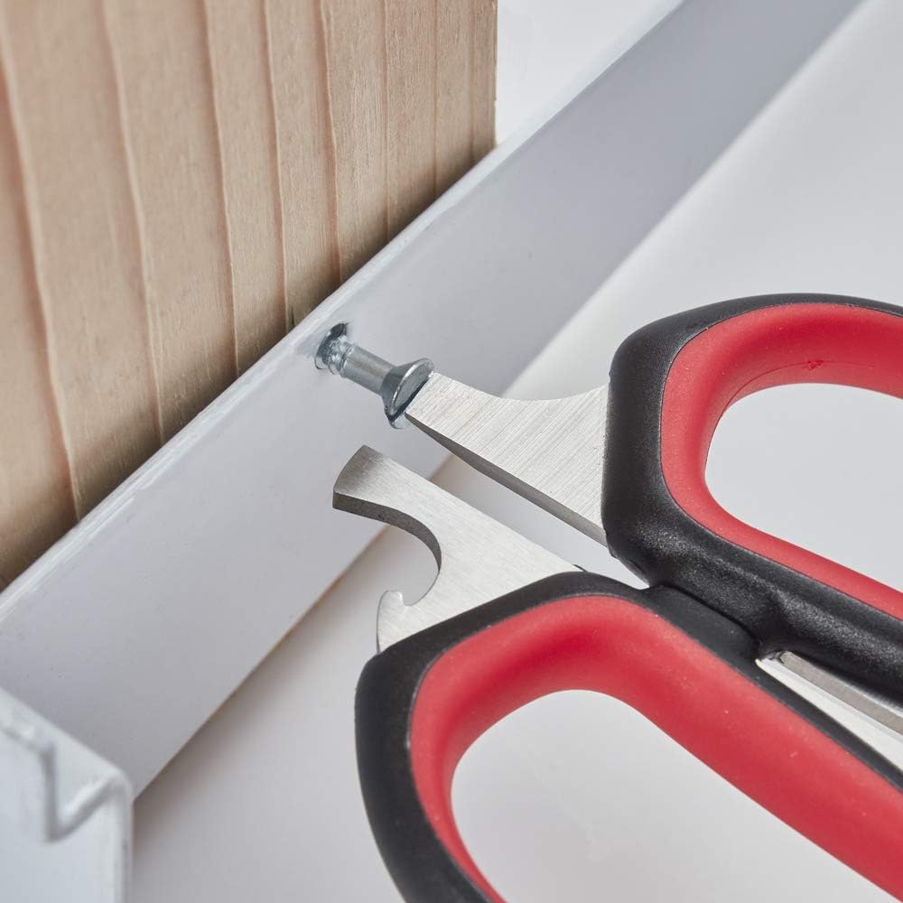 Self-Sharpening Stainless Steel All-Purpose Shears with Edgekeeper Sleeve