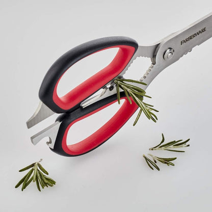 Self-Sharpening Stainless Steel All-Purpose Shears with Edgekeeper Sleeve