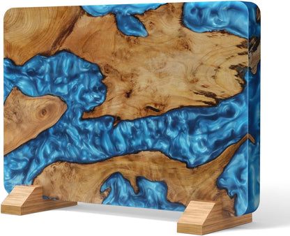 Magnetic Knife Block, Thickened Acacia Wood Kitchen Knife Holder