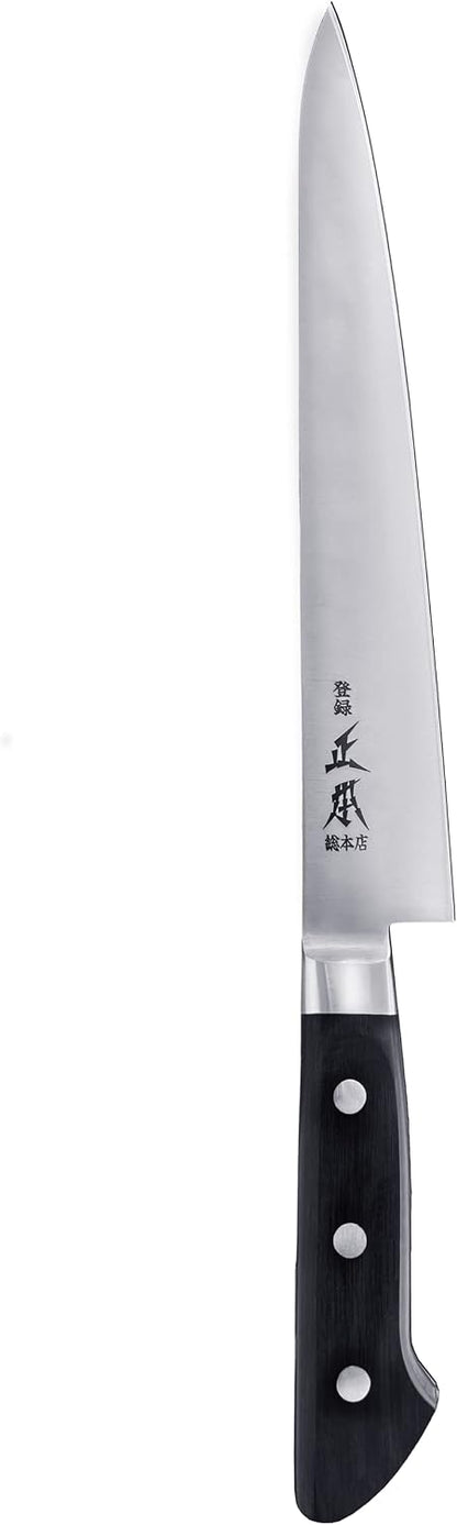 VG Japanese Petty Knife 5" (120mm) Professional Kitchen Small Utility Knife, Ultra Sharp Japanese Stainless Steel Blade, Duracon Handle, Made in JAPAN