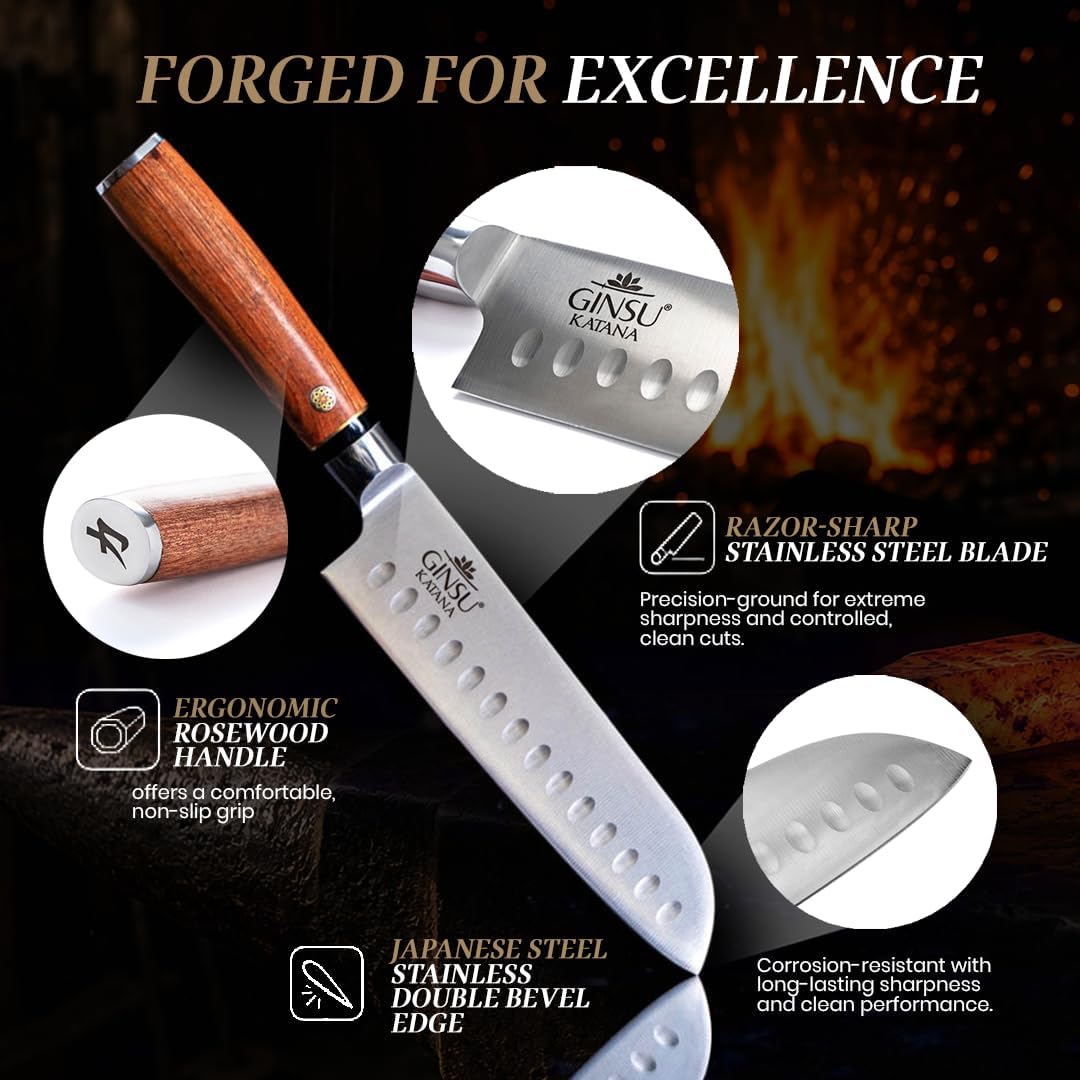 7" SANTOKU KNIFE | TRADITIONS COLLECTION JAPANESE KNIVES | BEST KNIFE FOR YOUR KITCHEN