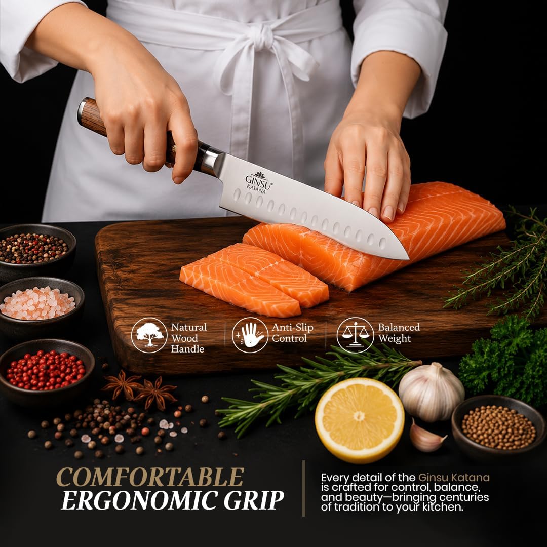 7" SANTOKU KNIFE | TRADITIONS COLLECTION JAPANESE KNIVES | BEST KNIFE FOR YOUR KITCHEN
