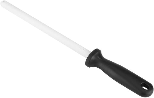 Ceramic Sharpening Rod, 8inch Ceramic Honing Rod for Professional Chefs and Home Cooks